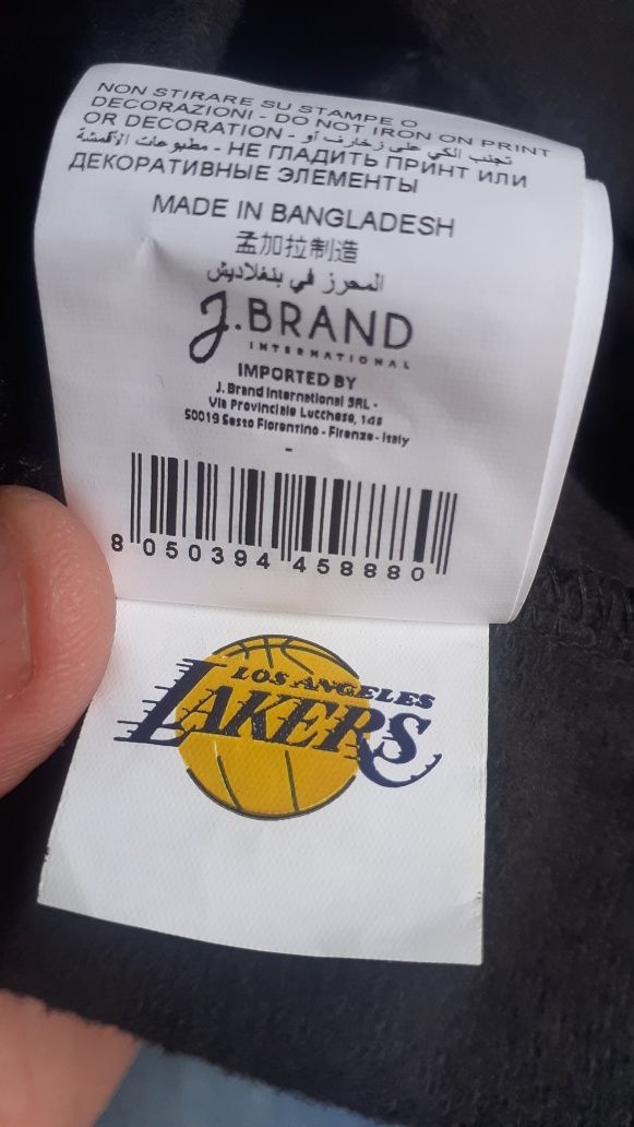 Клубная куртка бомбер Б.К.Los -Angeles Lakers./23 Le Bron James..XL.