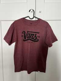 T-shirt vans bordo melanż