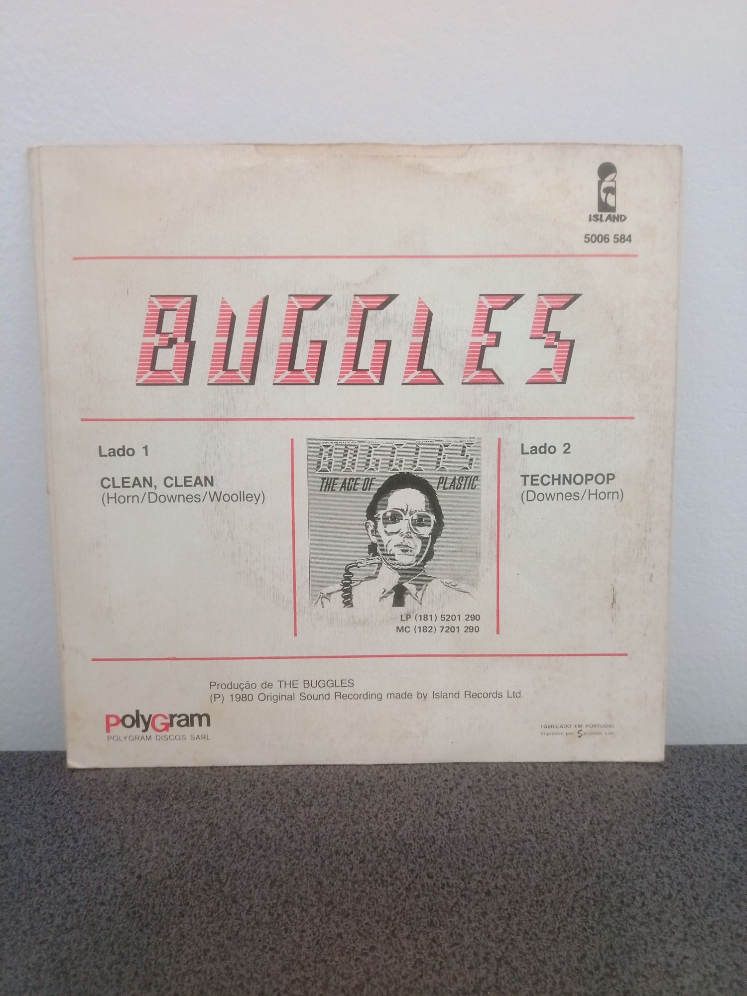 Vinil single Buggles, Clean, Clean