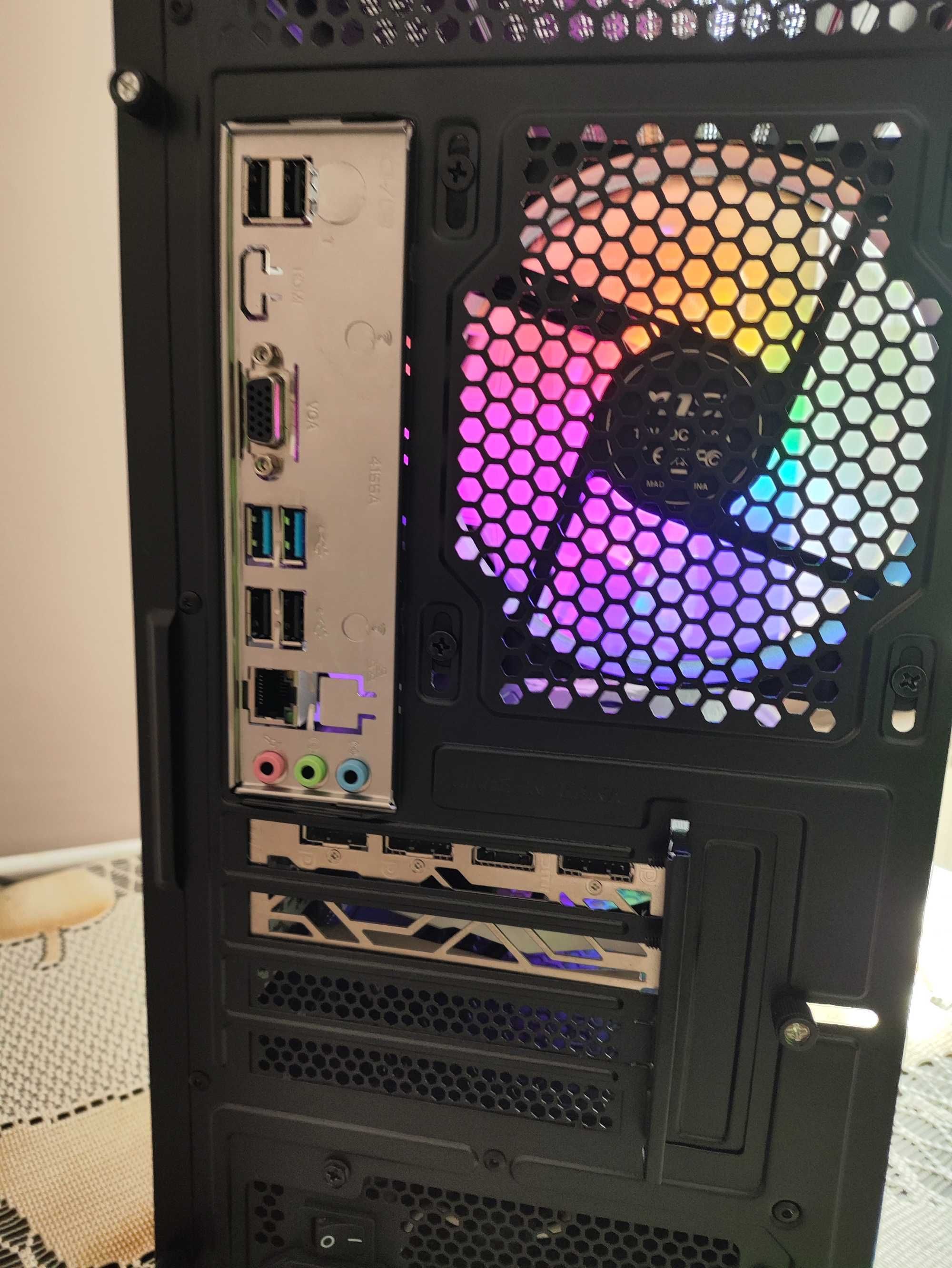 Komputer do gier | Ryzen 5 2600 | GTX 1660 | 16GB RAM | 512 SSD | RGB