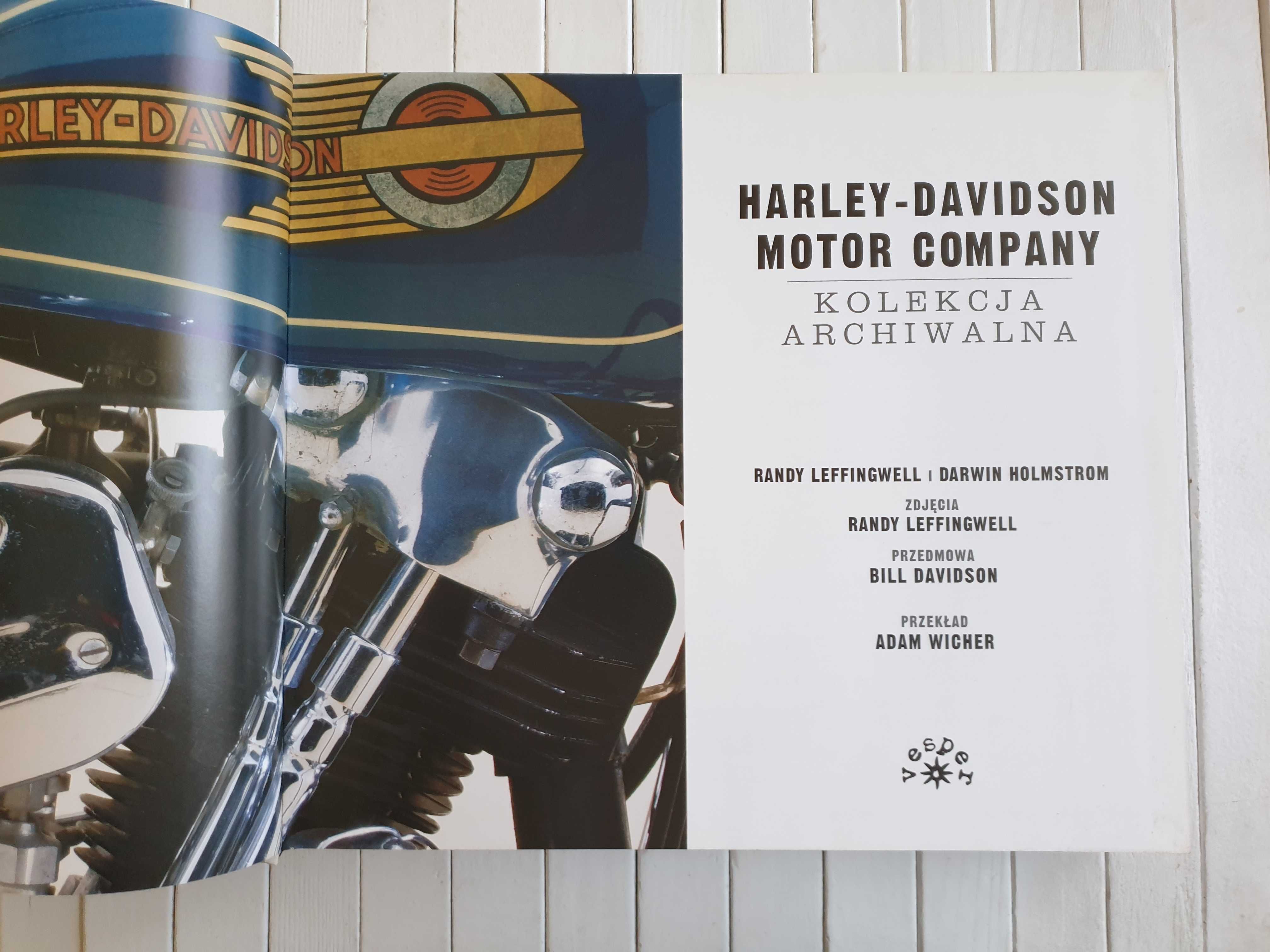Harley Davidson motor Company kolekcja archiwalna