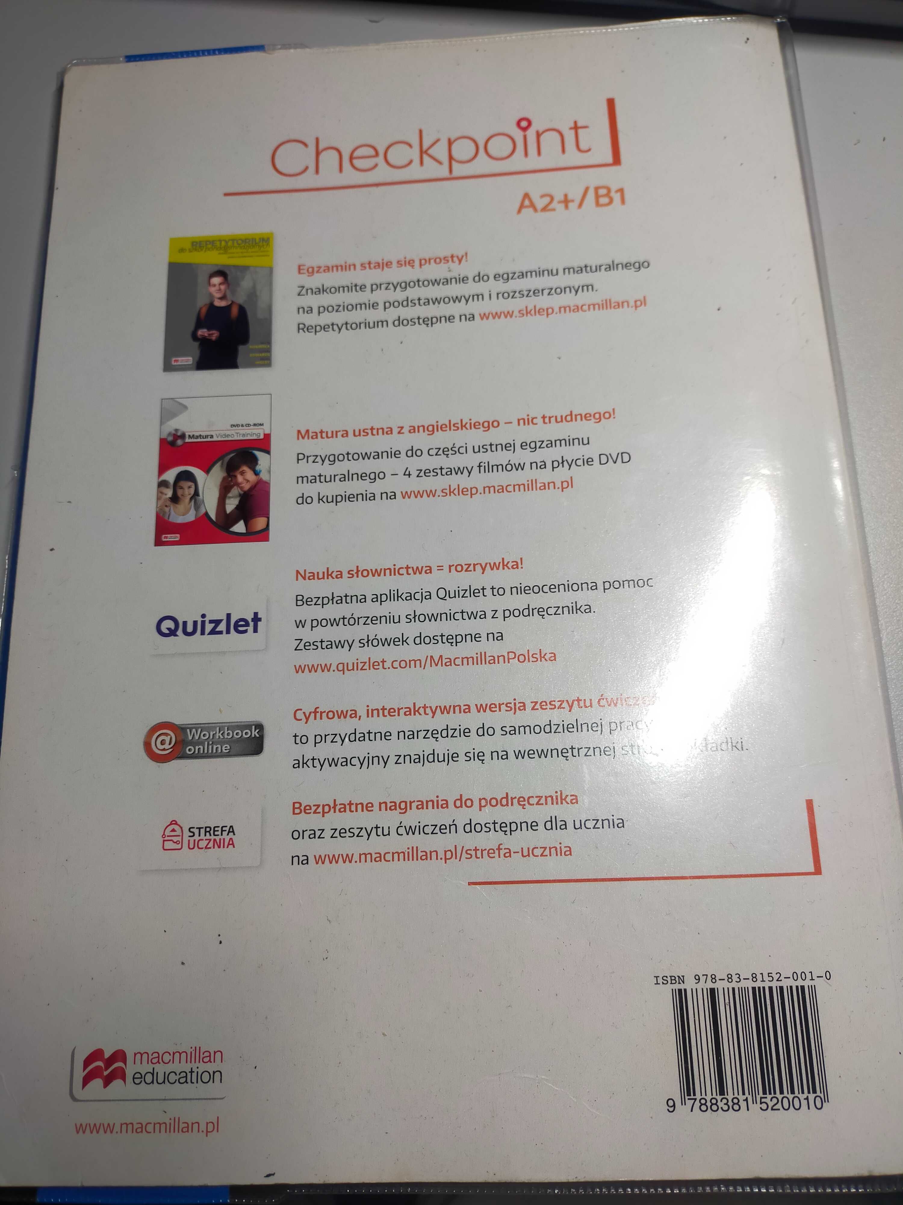 Checkpoint A2/B1 workbook