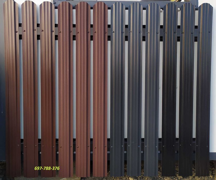 Sztachety metalowe profilowane - PRODUCENT