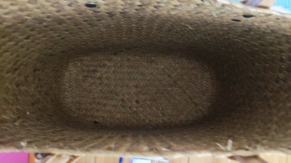 Сумка з рафії літня