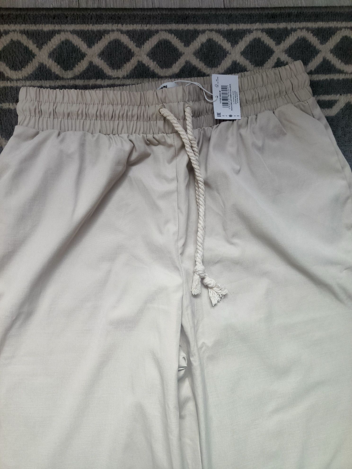 Szerokie spodnie wide leg dzwony rozm M