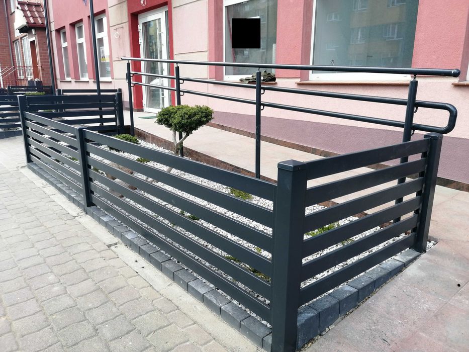 schody metalowe zewnętrzne