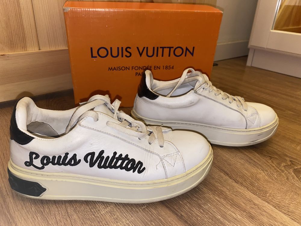Louis Vuitton LV buty sneakersy adidasy 36 37 białe