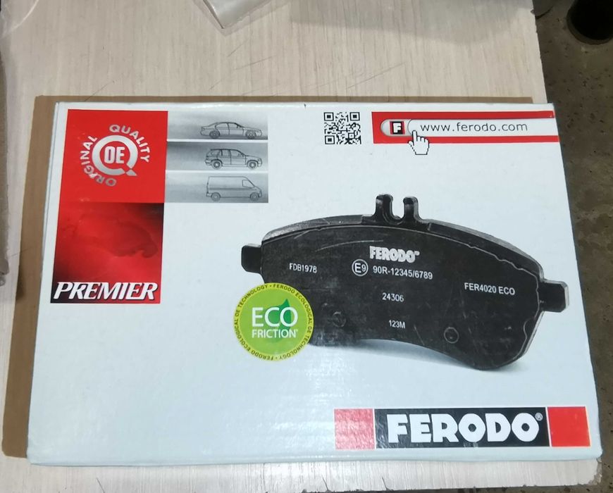 Колодки гальмівні передні FERODO для Chevrolet Aveo T200, T250, T255