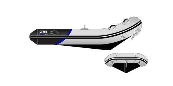 Ponton Yamaha YAM340S