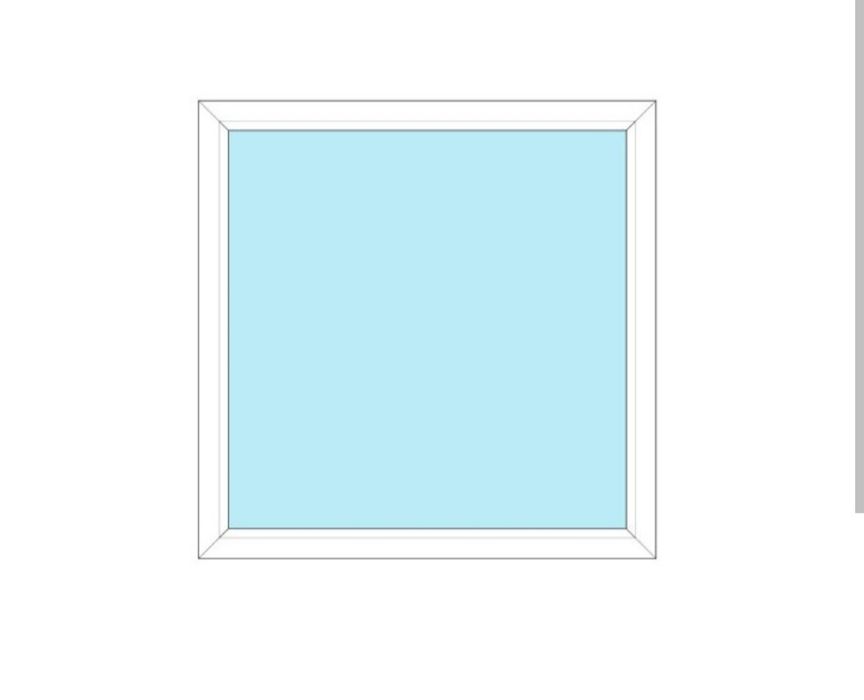 Okna stałe fix duża ilość białe złoty dąb antracyt