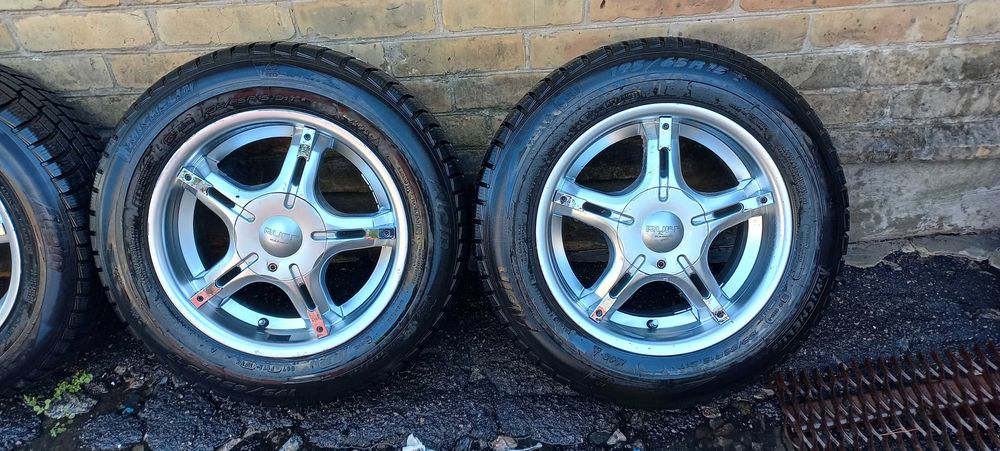 Комплект колес R15 (4), Ruff R288, Michelin Aplin 195/65 R15, 91T, M+S