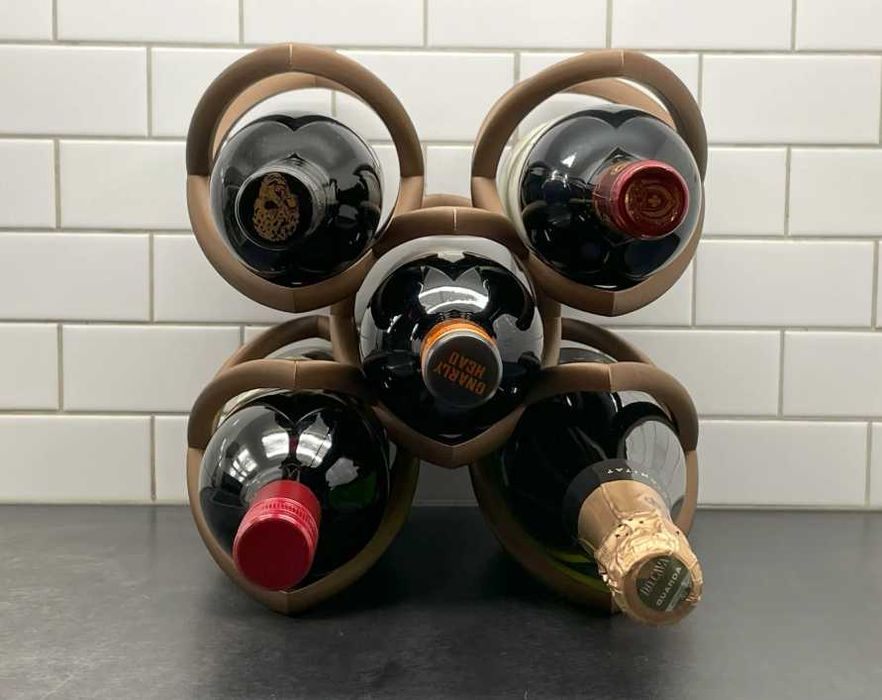 Stojak na wino - 5 butelek!