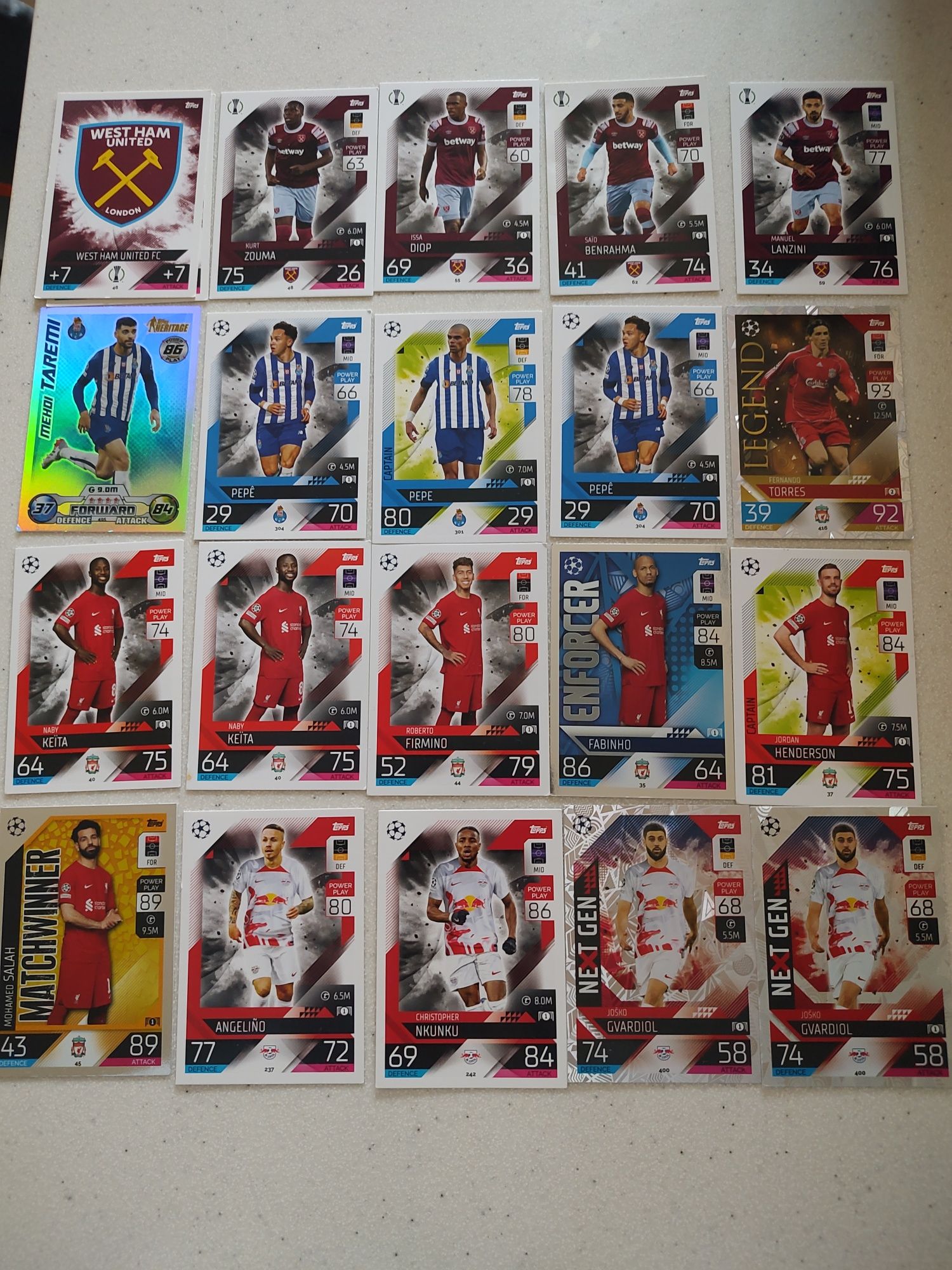 Karty piłkarskie Match Attax