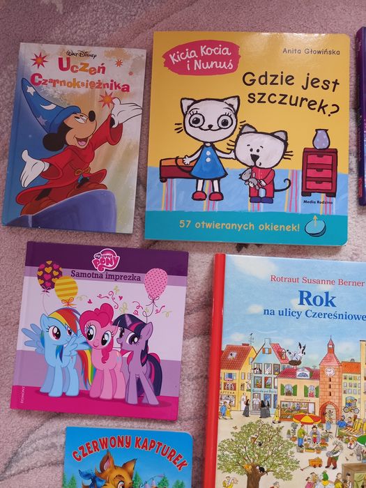 Zestaw 9 książek dla dzieci