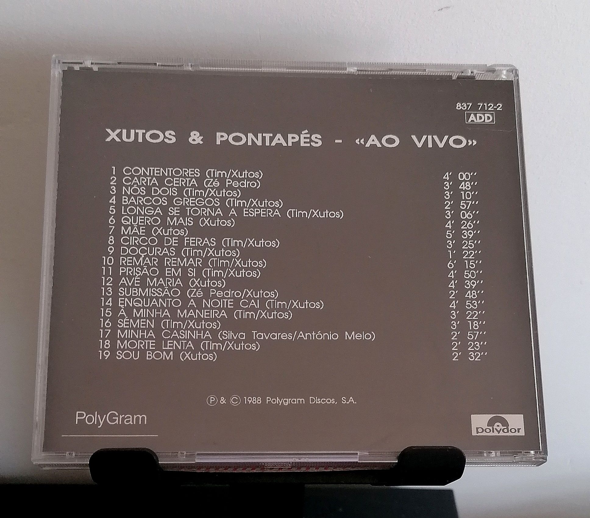 Xutos e Pontapés Ao Vivo