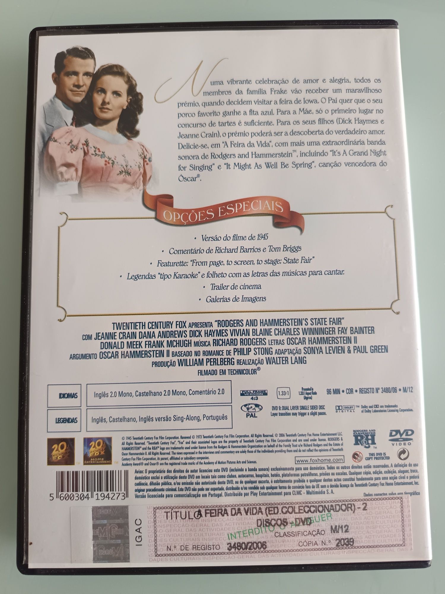 DVD edição especial colecionador a feira da vida