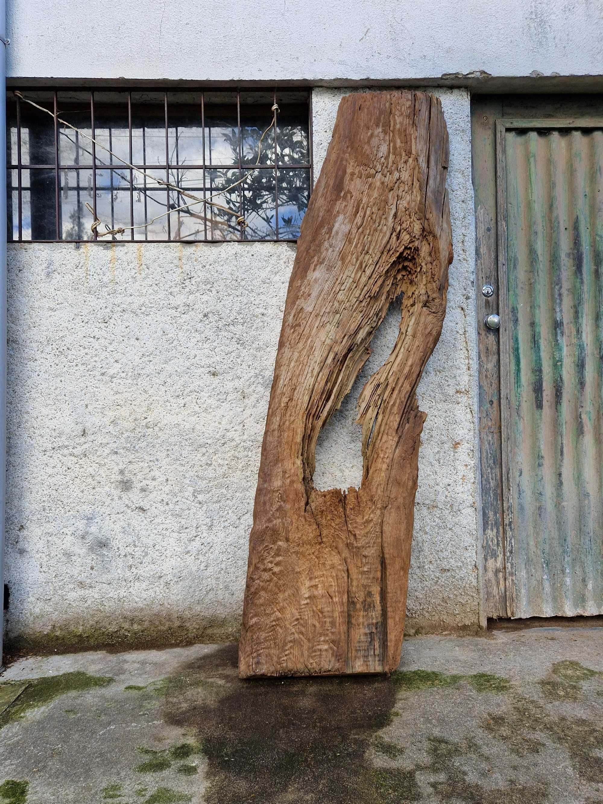 Tábua de Castanho Centenária Madeira Maciça