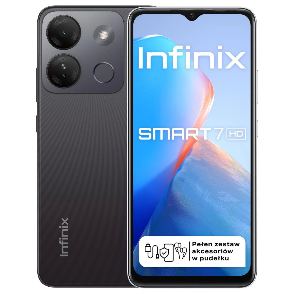 Infinix Smart 7 HD 2/64GB NOWY smartfon telefon komórkowy Android