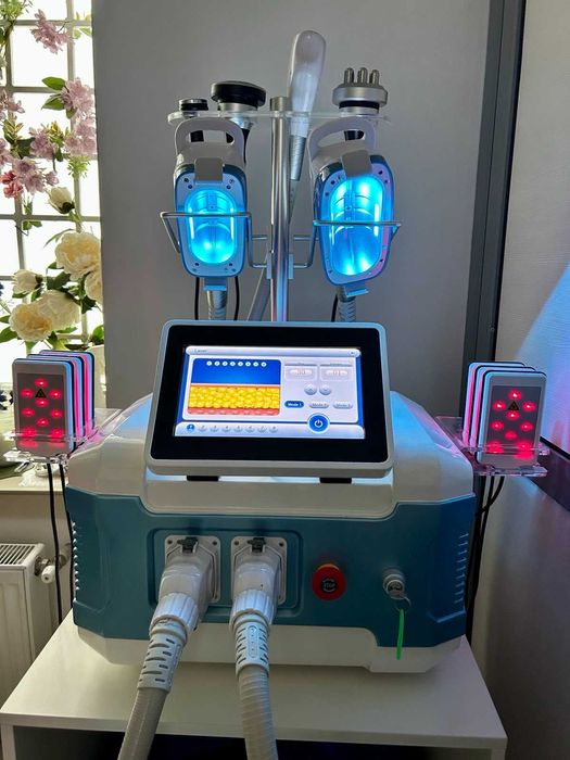 Професійний апарат 4-в-1 для корекції фігури — кріоліполіз 360°