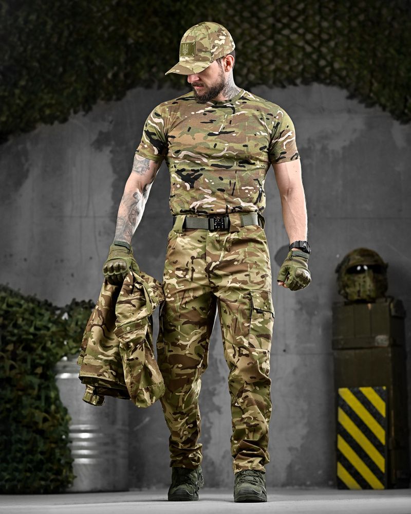 Тактичний костюм DEFENDER / форма 6в1 мультикам, военный костюм весна