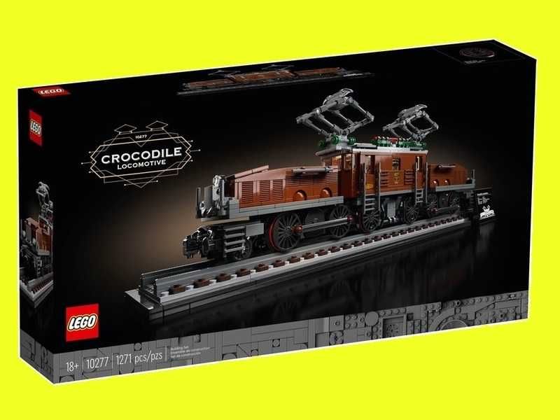 #nowe# Lego 10277 Lokomotywa Crocodile Trójmiasto