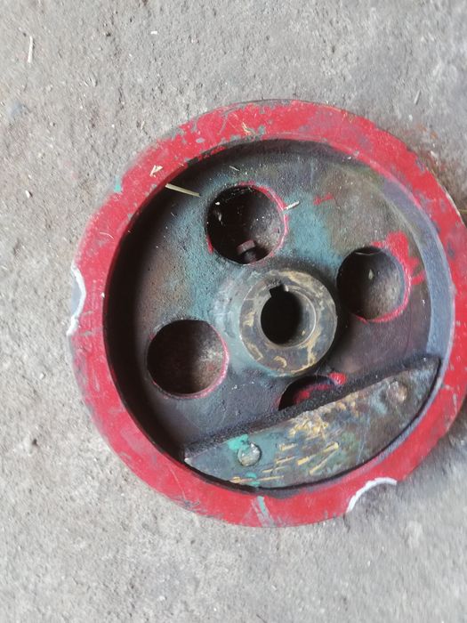 Starocie stare koło pasowe - DUZE