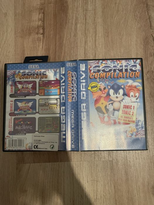 Jogo Sonic Compilation Mega Drive