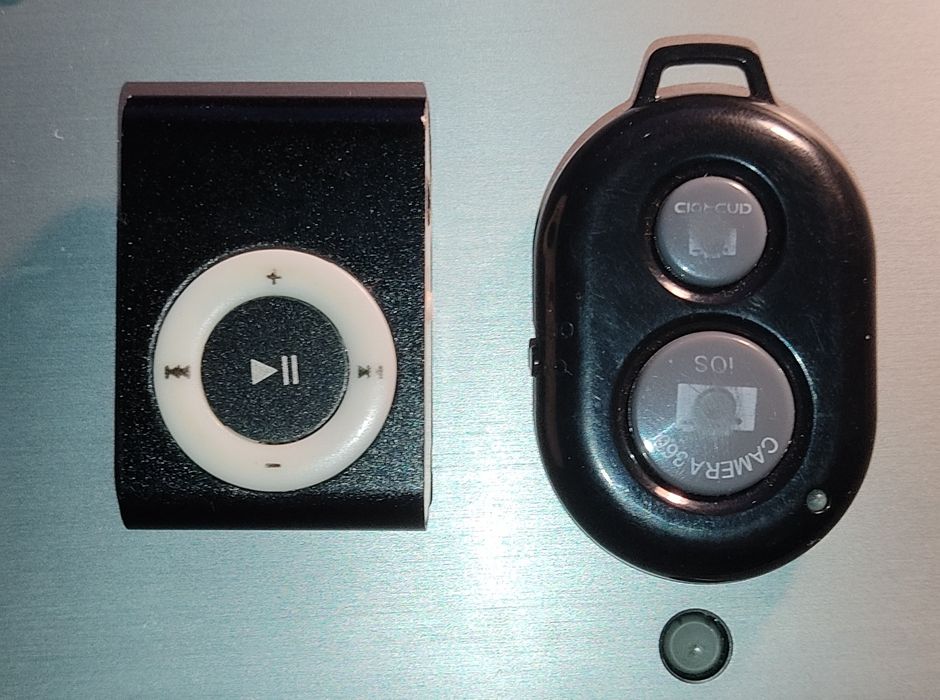 MP3 міні плеєр, кнопка пульт для фото, видео, селфи для смартфона