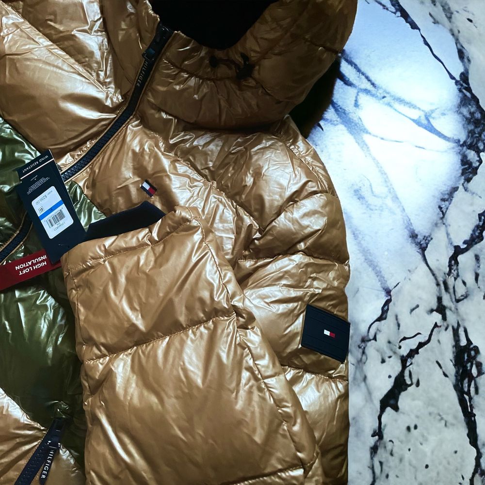 XL 50 XXL 52 Tommy Hilfiger пуховик куртка зимова зимняя хл ххл парка