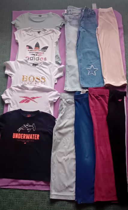 Ubrania dla dziewczynki 134-140