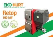 Kocioł C.O. 5 Klasy - Retop 100 kW - certyfikat ECODESIGN Pleszew