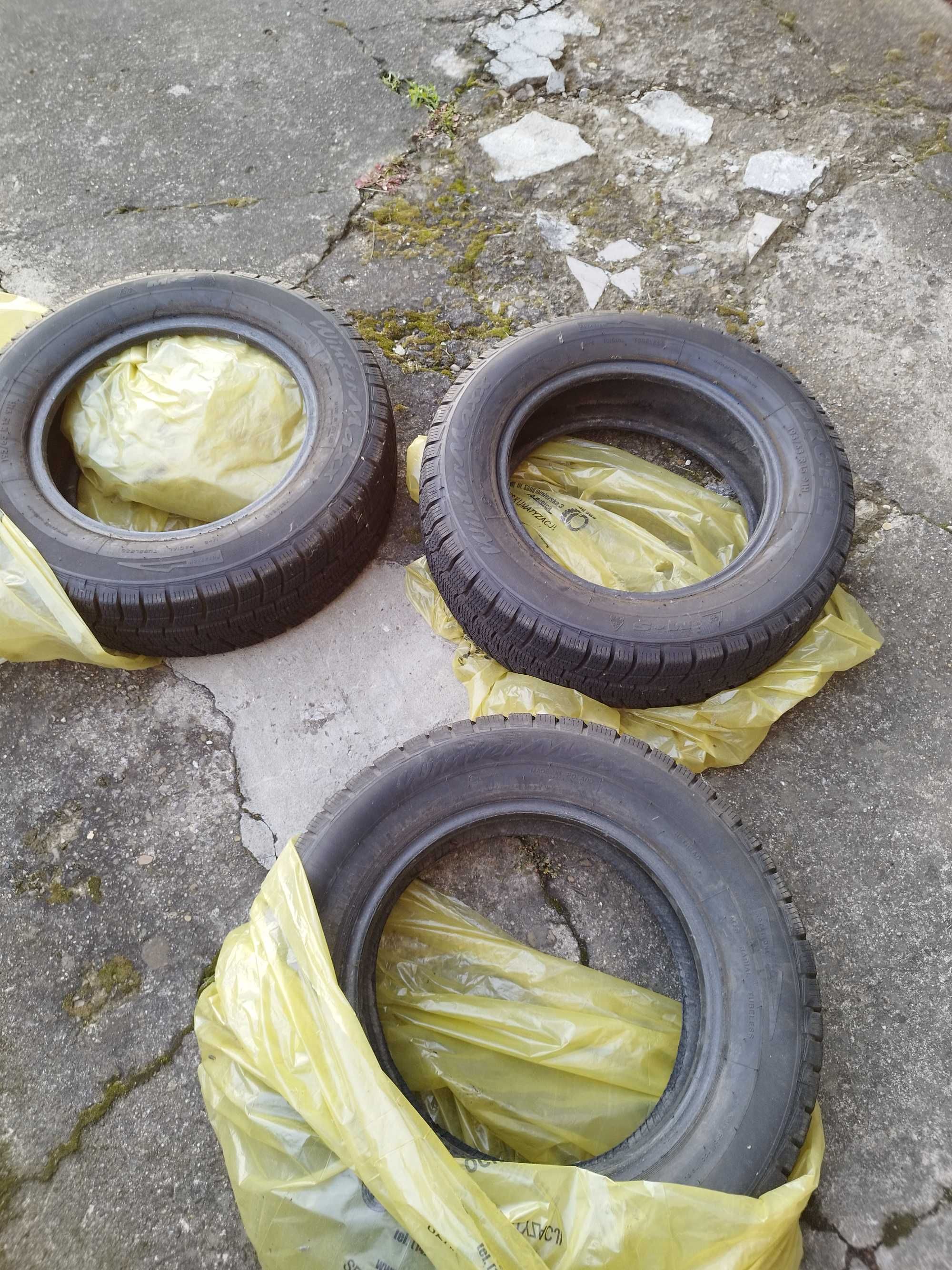 4x opony zimowe PROFIL WinterMaxx 195/65 R15 91H – Stan bardzo dobry