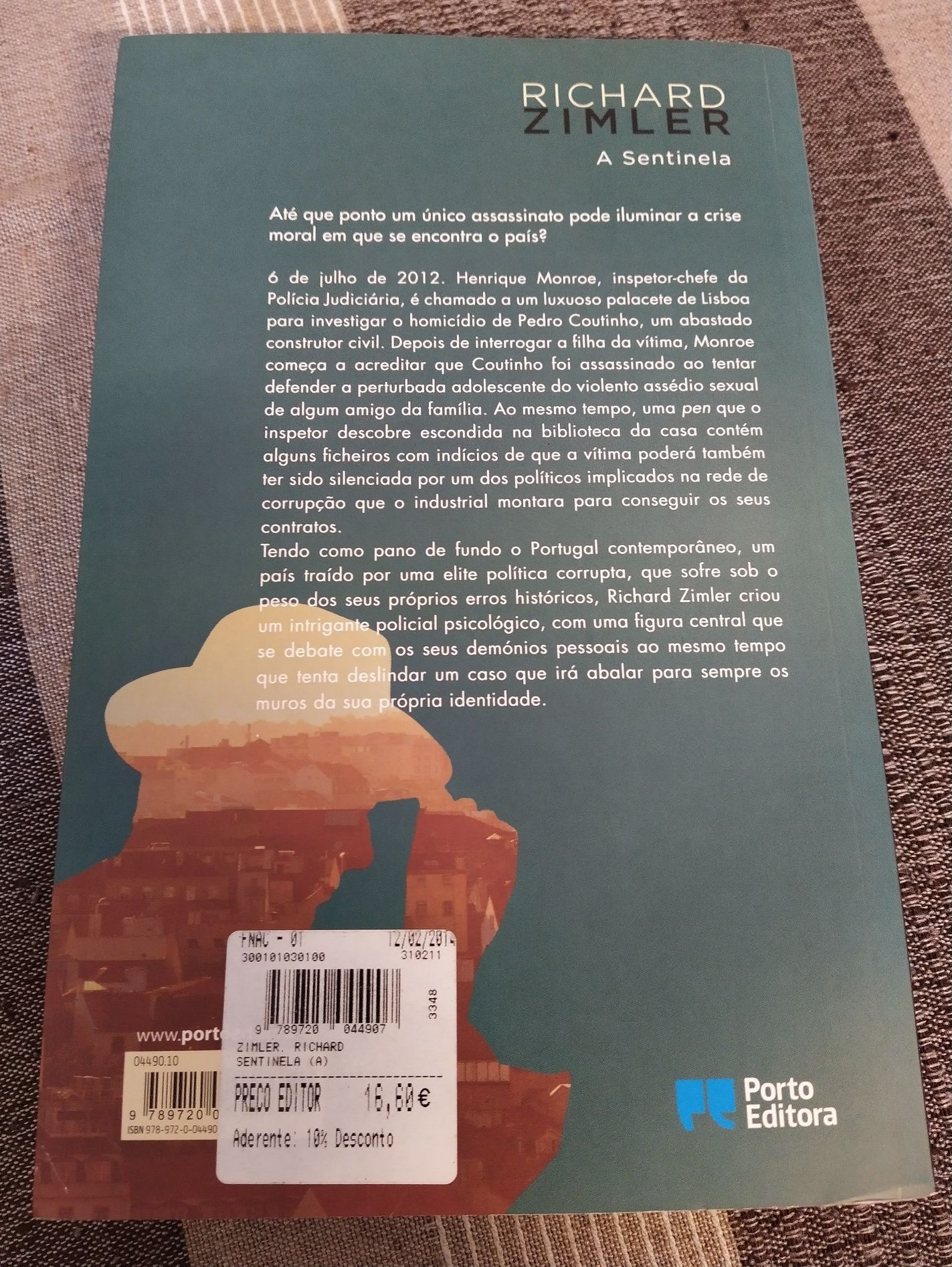 A Sentinela de Richard Zimler