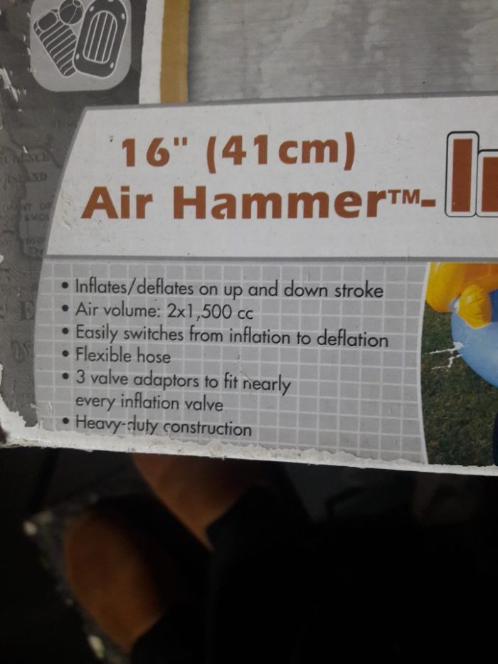 Bomba de ar manual Air Hammer