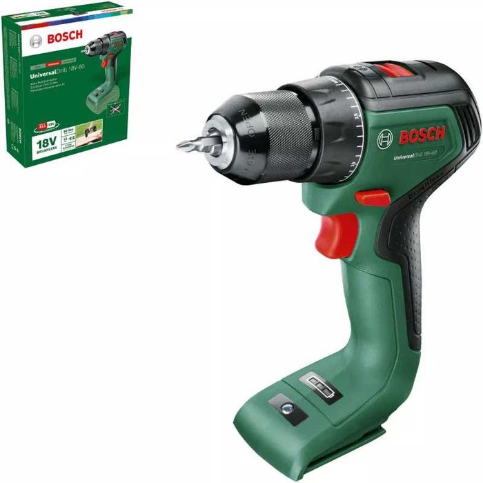 Wiertarko-wkrętarka akumulatorowa Bosch 18 V - 60 bez akumulatora