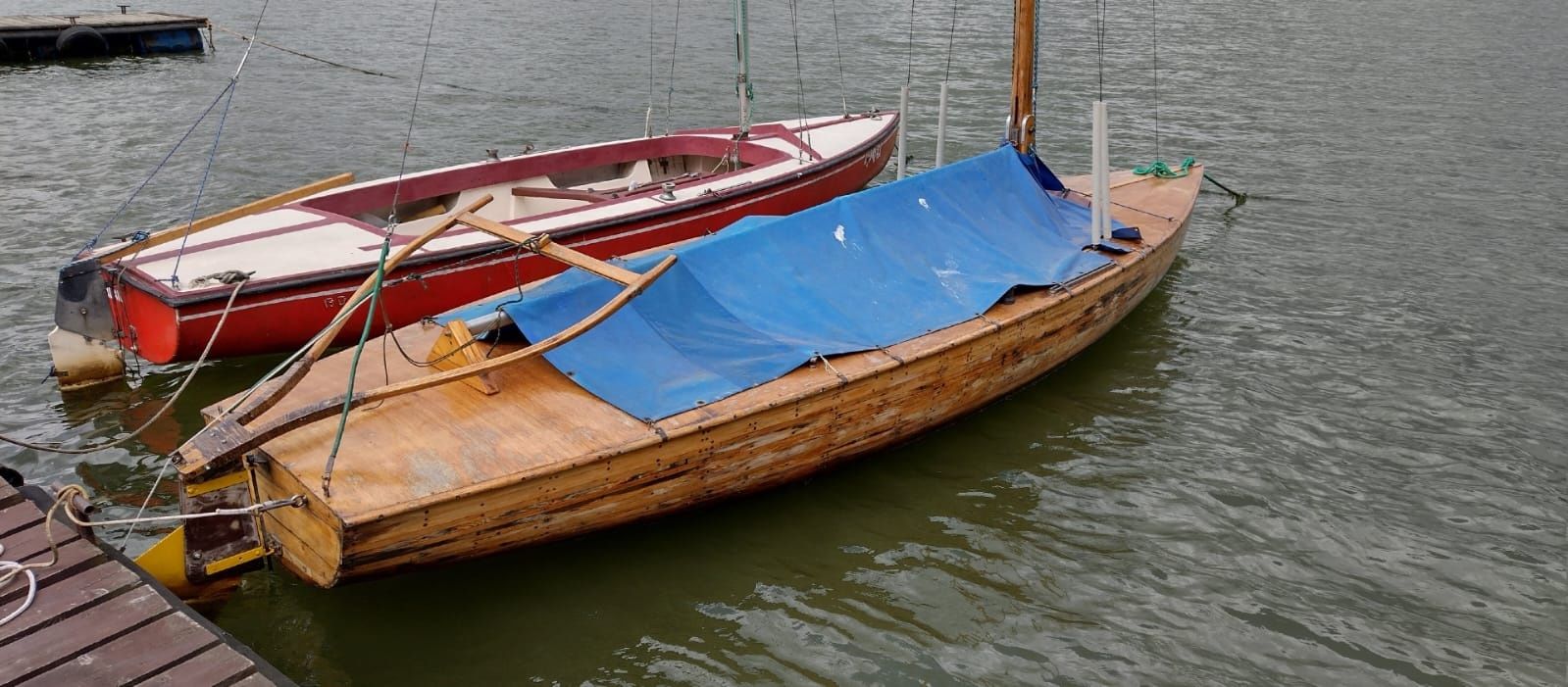 Jacht Omega drewniany