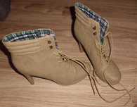 24zł botki Bonprix buty zamszowe rozmiar nr. 41 super stan okazja...