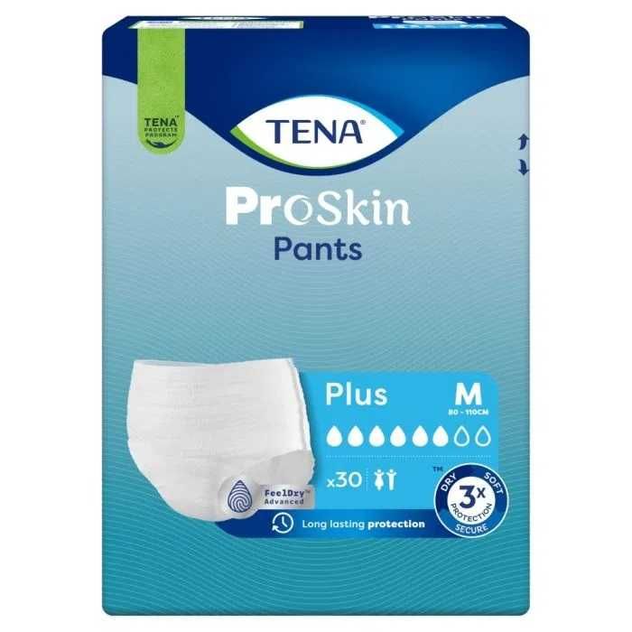 Sprzedam Tena Pants ProSkin Plus, majtki chłonne, rozmiar M, 30 szt.