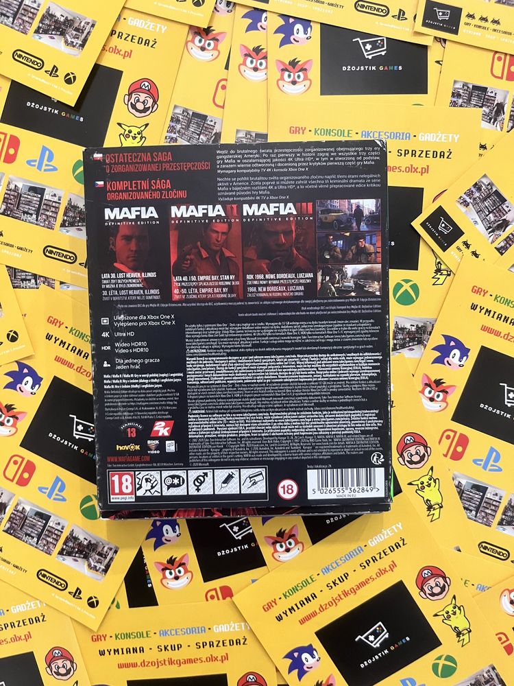 Mafia Trilogy Xbox One (Możliwa Wymiana)