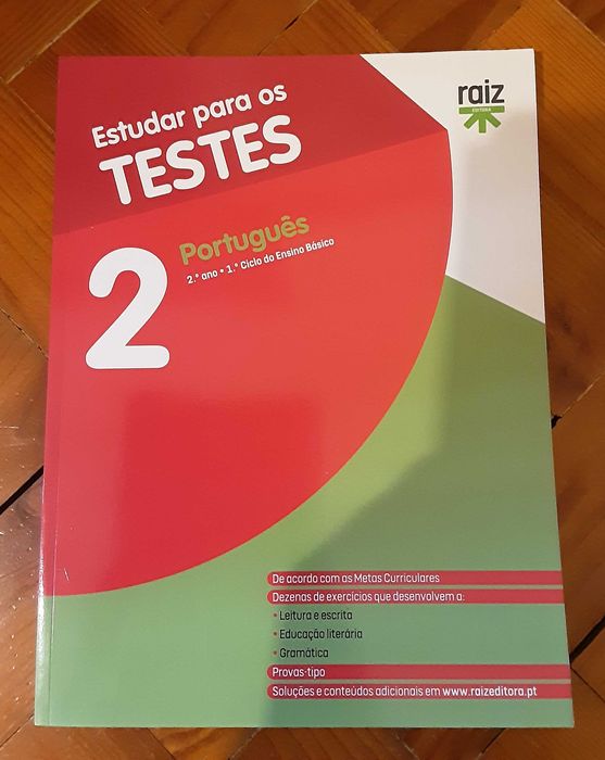 Livro de Atividades - Estudar para os Testes - Português - 2º Ano