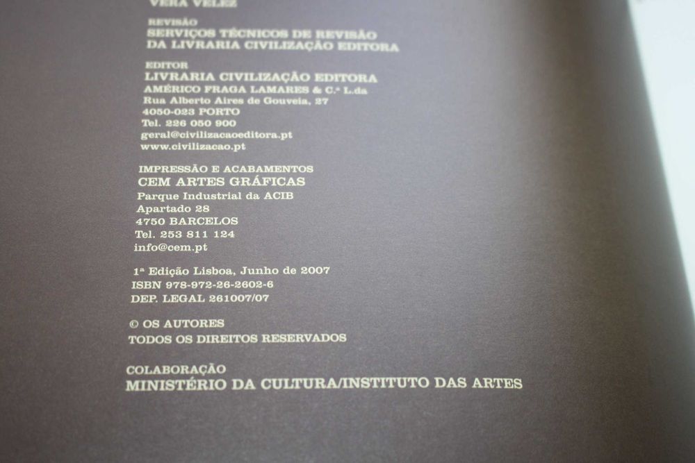 ' Sete artistas sete paradigmas Prémio tabaqueira // Vários