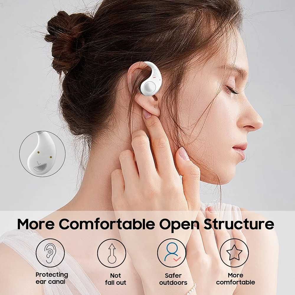 Słuchawki Bezprzewodowe Blackview AirBuds10 Bluetooth wodoodporn białe