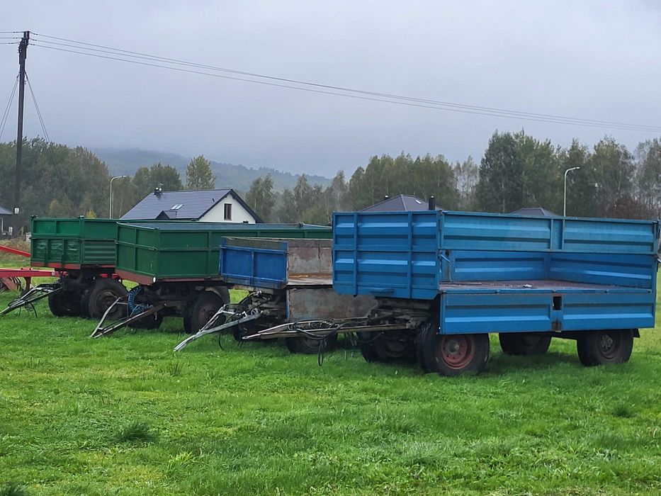 Przyczepa rolnicza. D46 hl kiper d 35 d35m