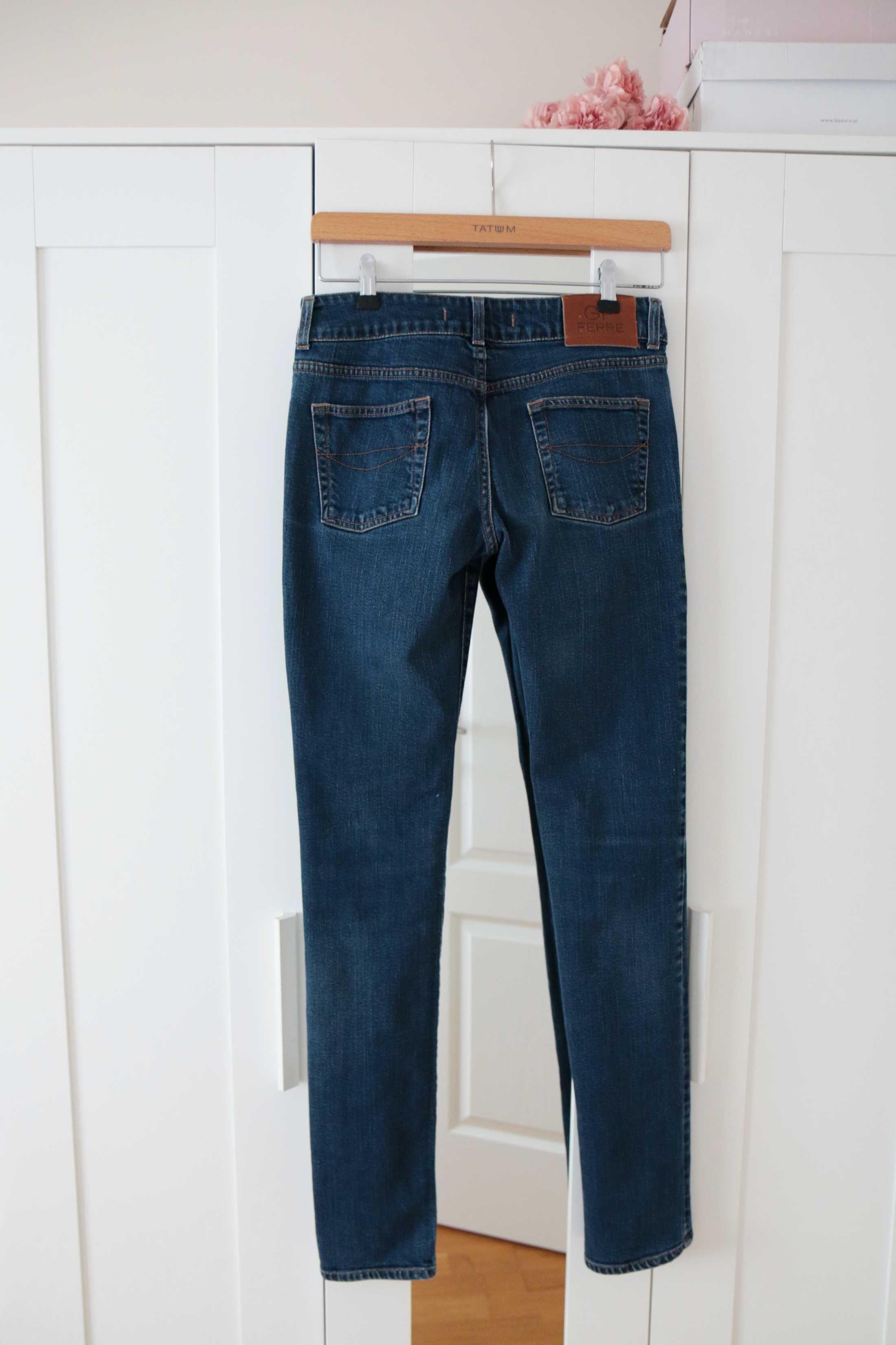 Jeansy vintage Gianfranco Ferre GF FERRE 28 M slim y2k levi's retro