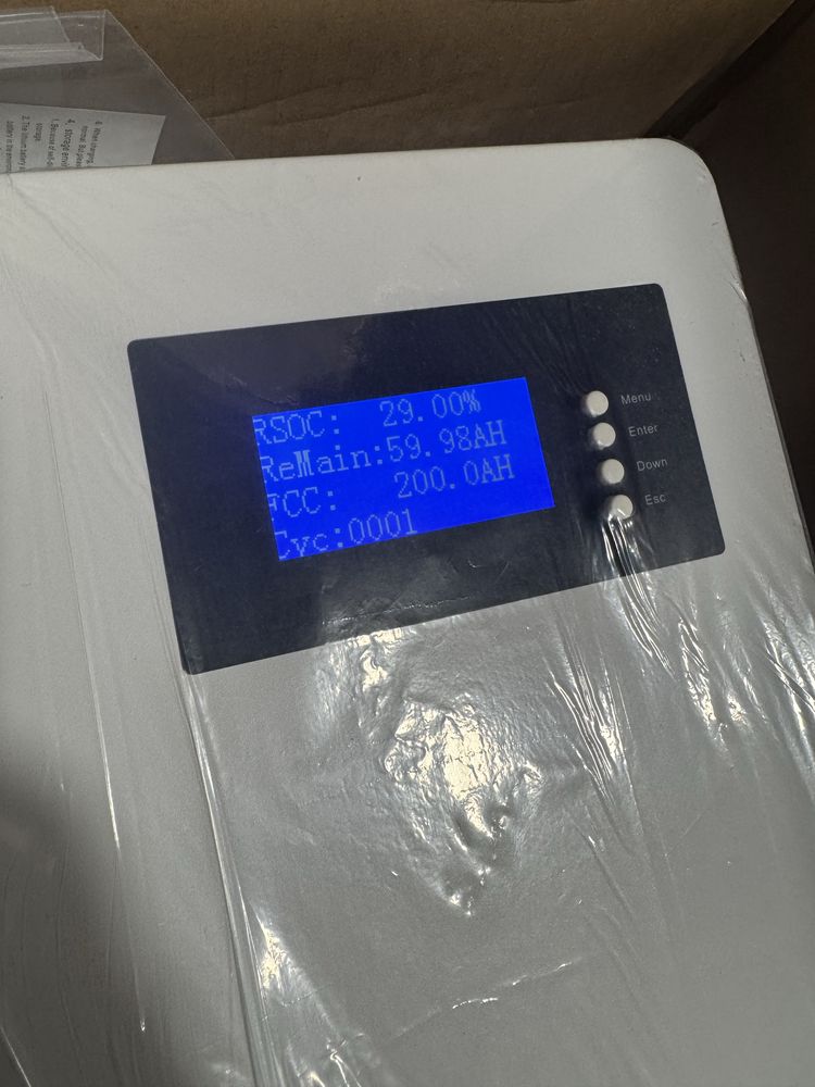 Комплект Інвертор Must 3kV 24V і Новий LiFePo4 24V 200Ah акумулятор