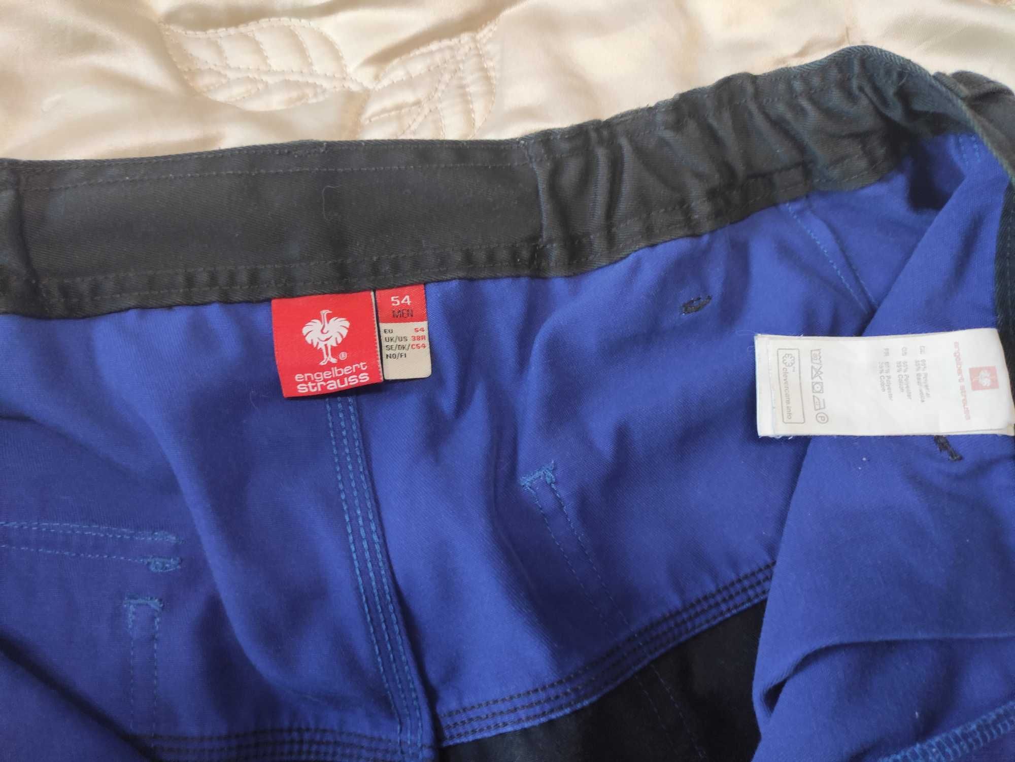 Męskie krótkie spodenki robocze Engelbert Strauss r. 54 bdb