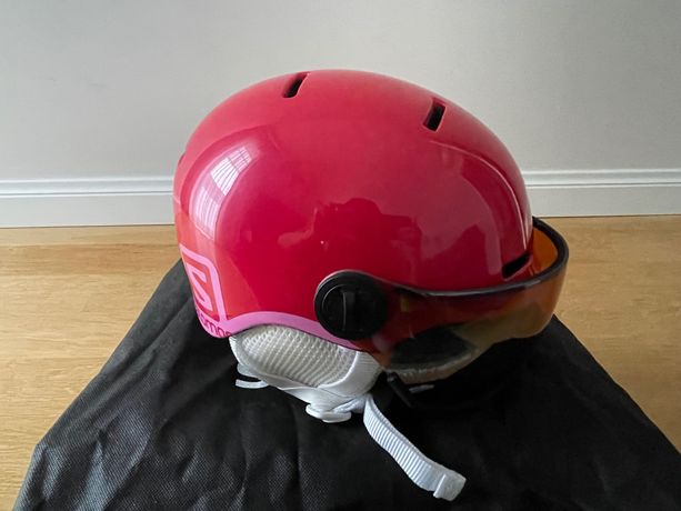 Kask narciarski Salomon z goglami