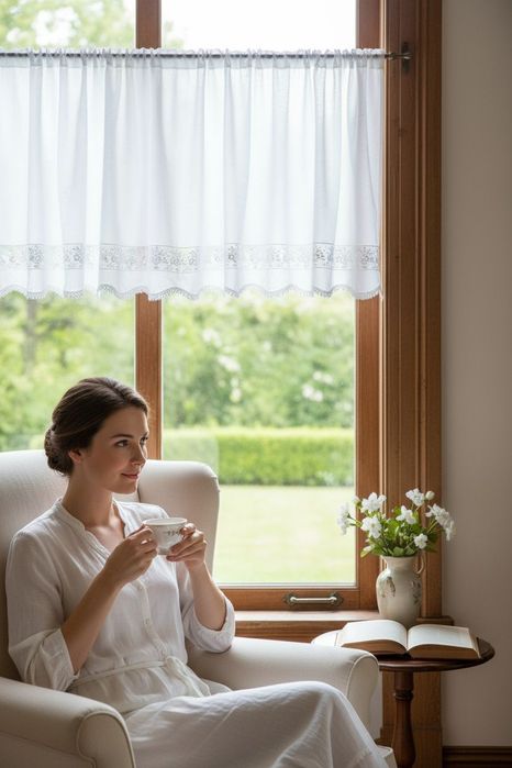 Kremowy lambrekin 320/60