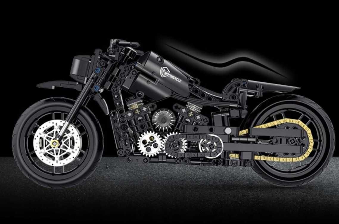 Klocki motocykl HARLEY DAVIDSON 586 el 33cm TECHNIC Lego