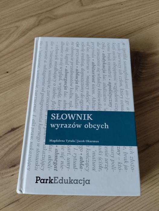 Słownik wyrazów obcych ParkEdukacja